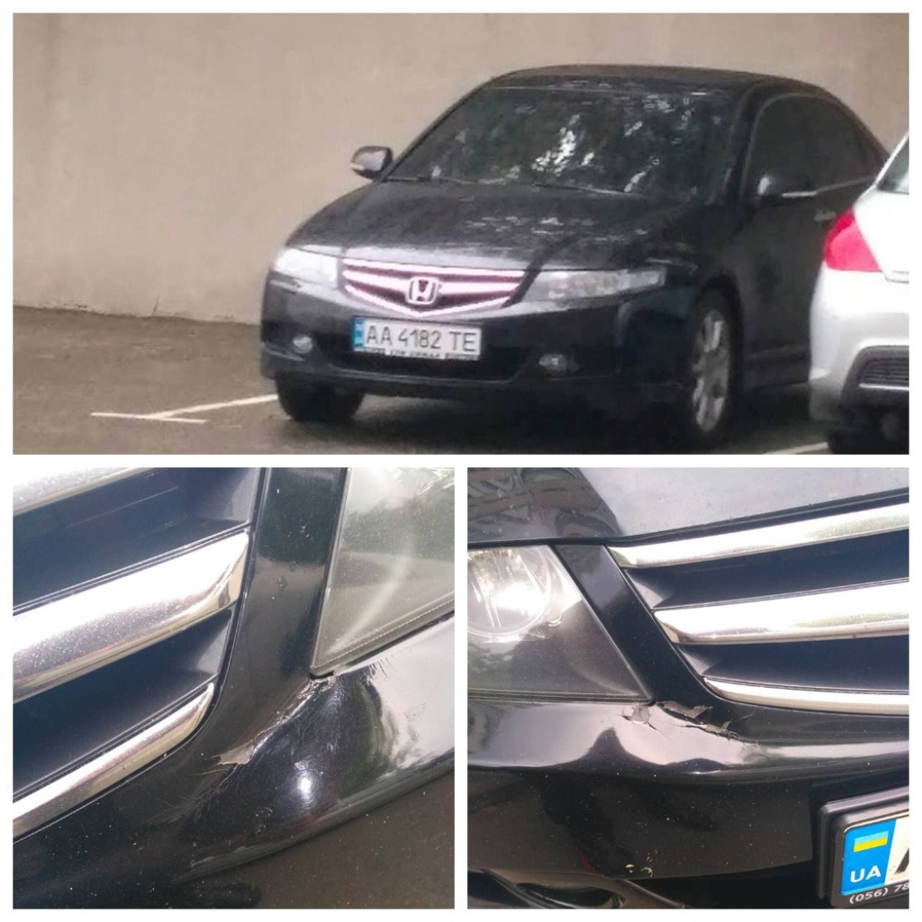 В Киеве угнали Honda Accord 7
