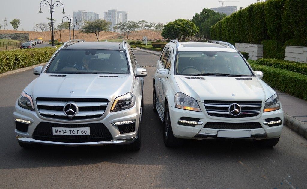 Mercedes-Benz GL 500 (2007) и Mercedes-Benz GL 350 CDI (2013)