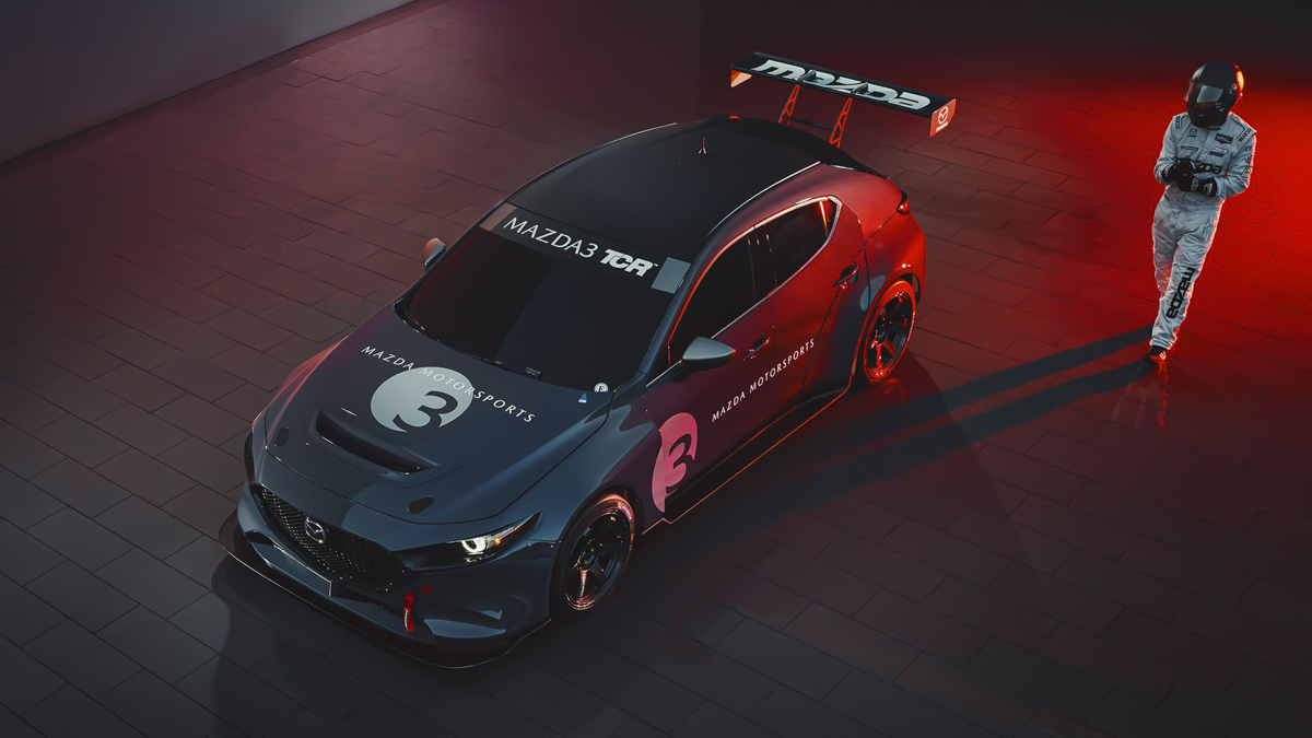 Mazda3 TCR получила крутой аэродинамический обвес