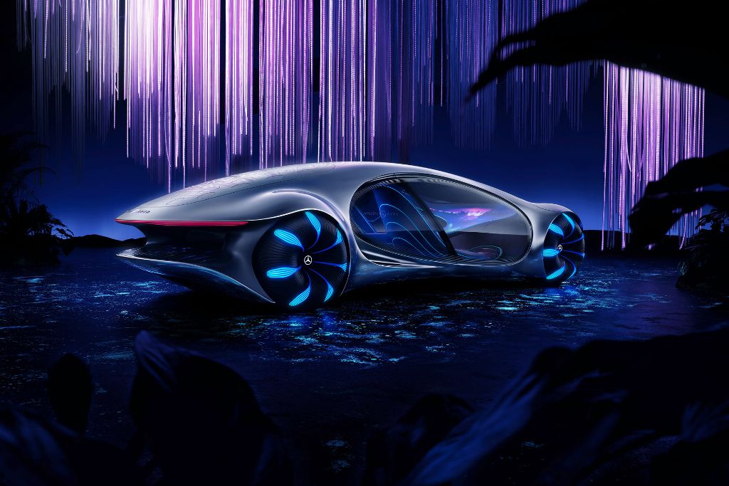 Разработчики футуристического Mercedes-Benz Vision AVTR вдохновлялись идеологией фильма "Аватар"