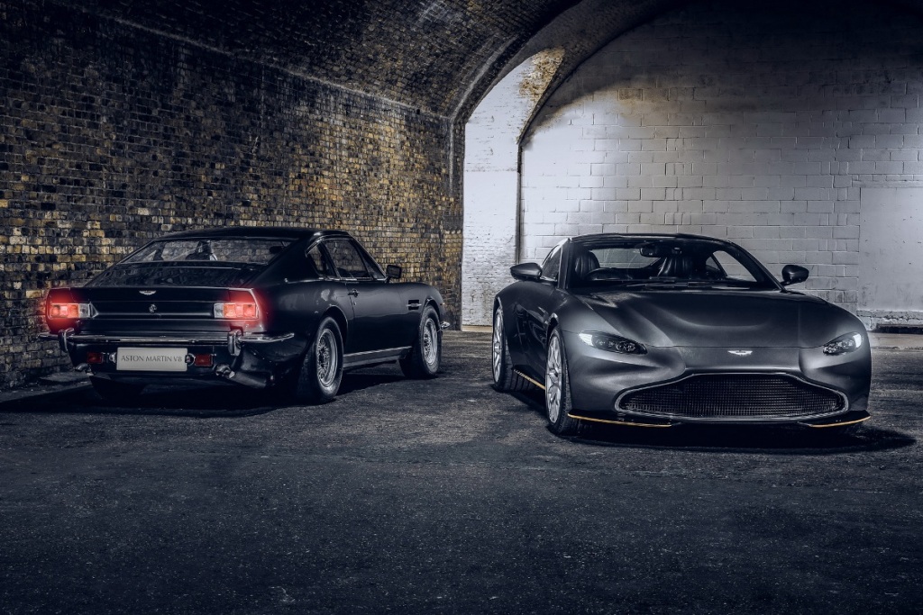 Aston Martin выпустил лимитированные версии спорткаров Vantage и DBS Superleggera в честь нового фильма о Джеймсе бонде