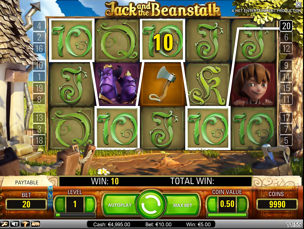 jack and beanstalk игровой автомат