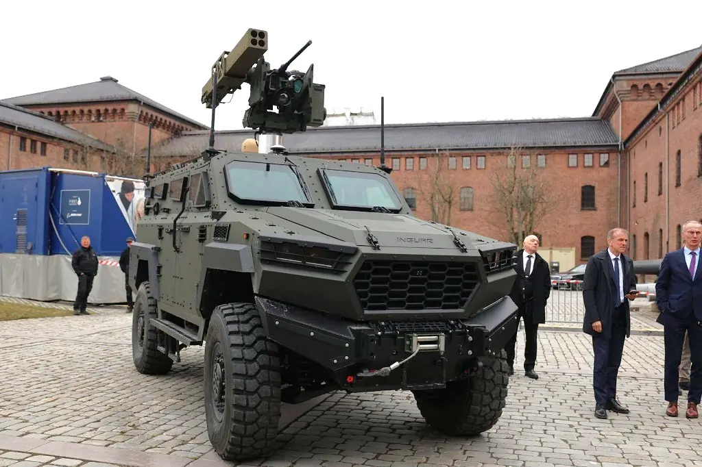Український бронеавтомобіль Inguar-3 перетворили на мисливця за «Шахедами»