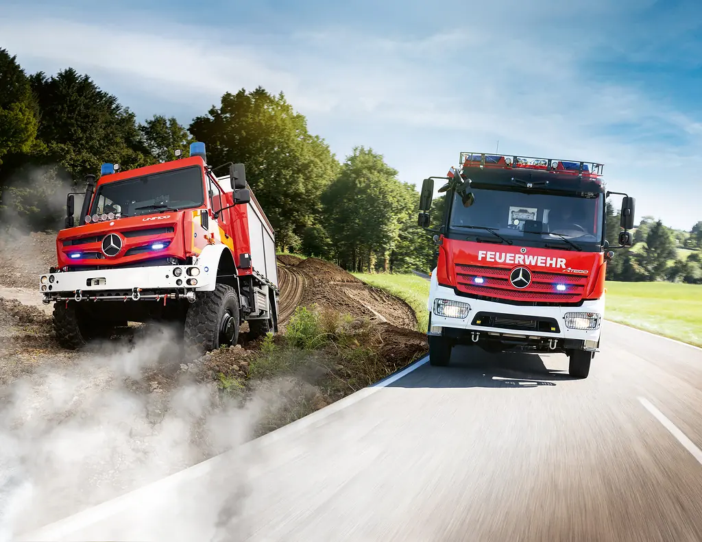 Daimler Truck презентує передові пожежні автомобілі