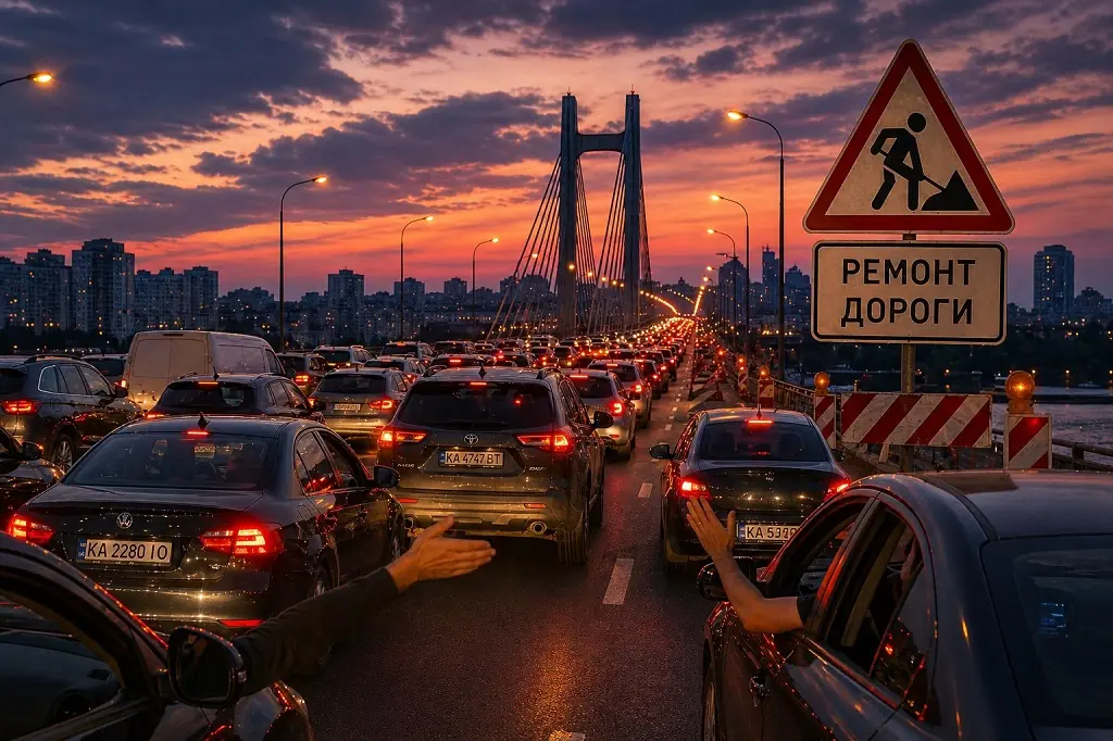 Скільки Києву ще стояти в заторах? Терміни ремонтів мостів через Дніпро