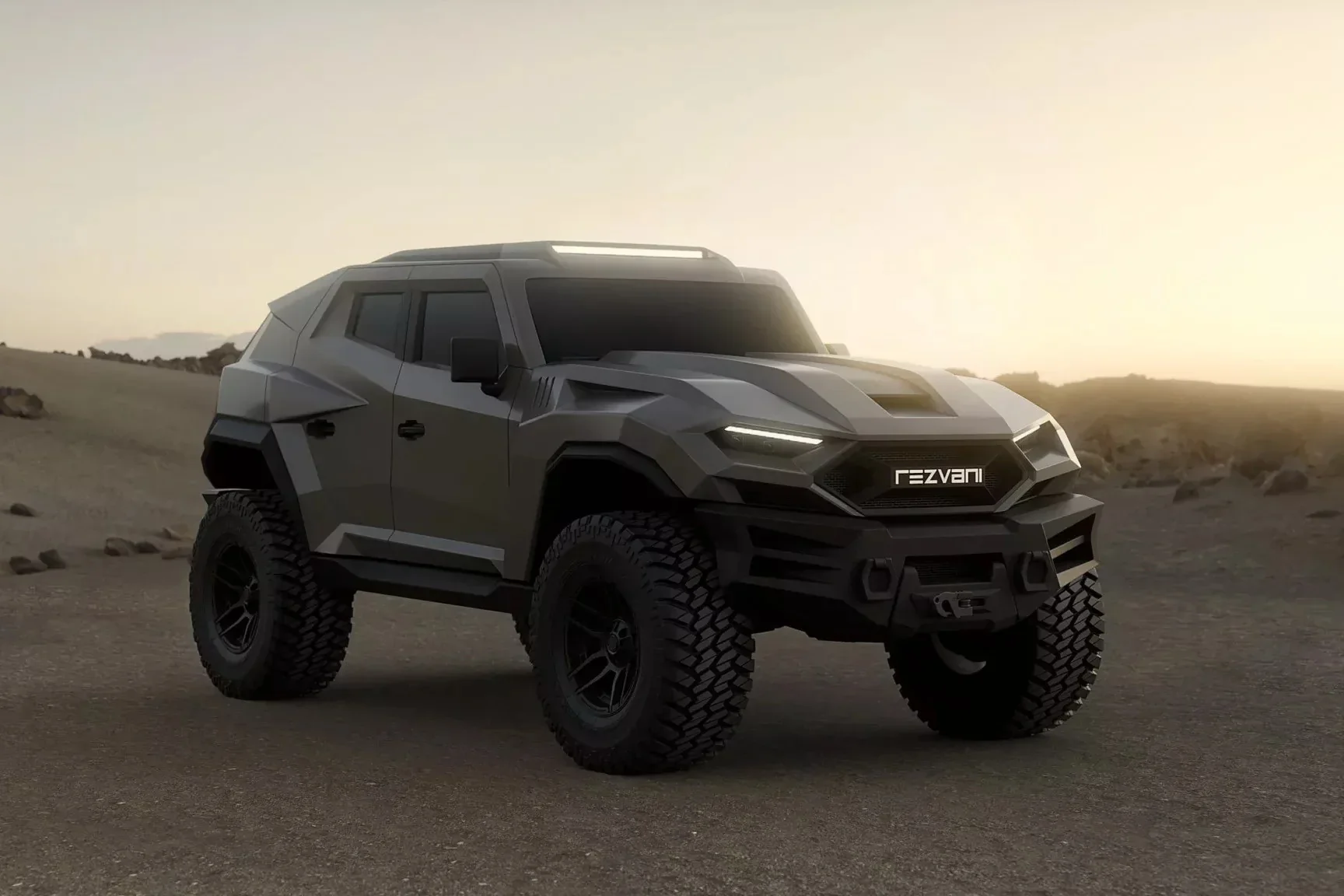 Rezvani показав новий броньований всюдихід