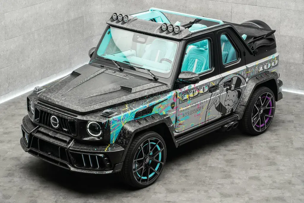 Mansory створив арткар спільно з художником Alec Monopoly