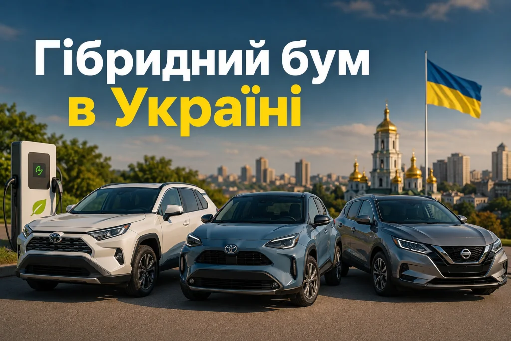 Ринок гібридів в Україні зріс на третину: ТОП авто, які стали фаворитами квітня
