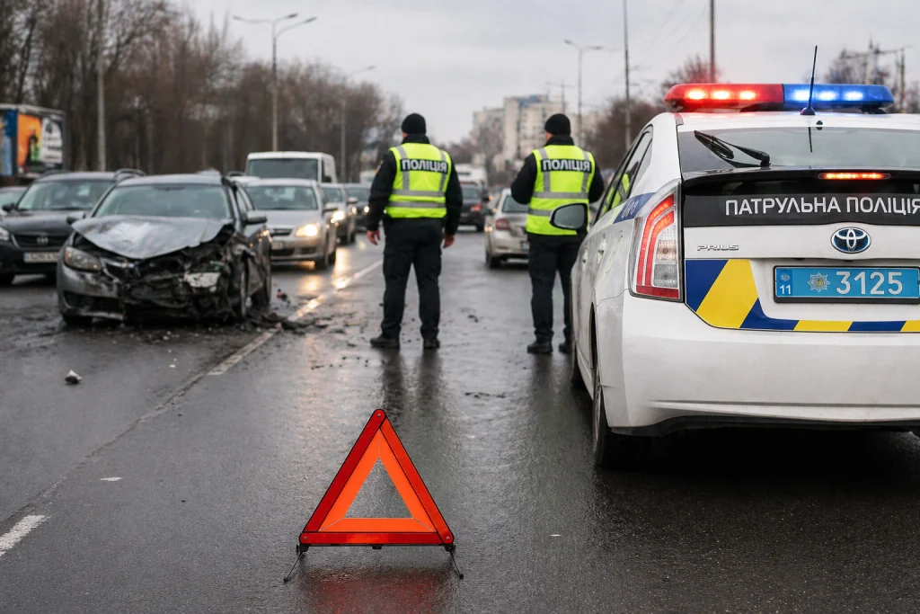 ДТП в Україні суттєво поменшало, але смертність досі висока: поліція оприлюднила статистику