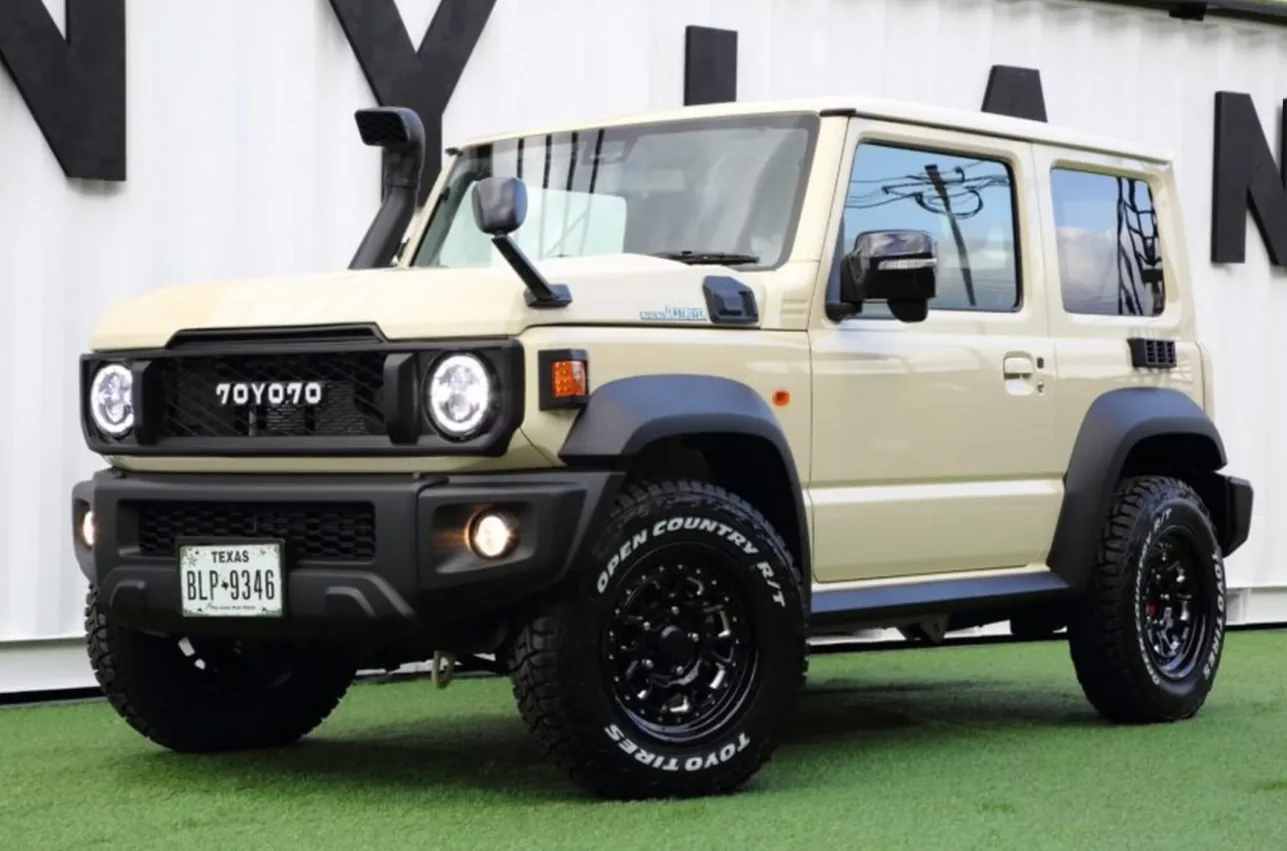 Не Land Cruiser, але дуже схожий: Suzuki Jimny здивувала тюнінгом (фото)