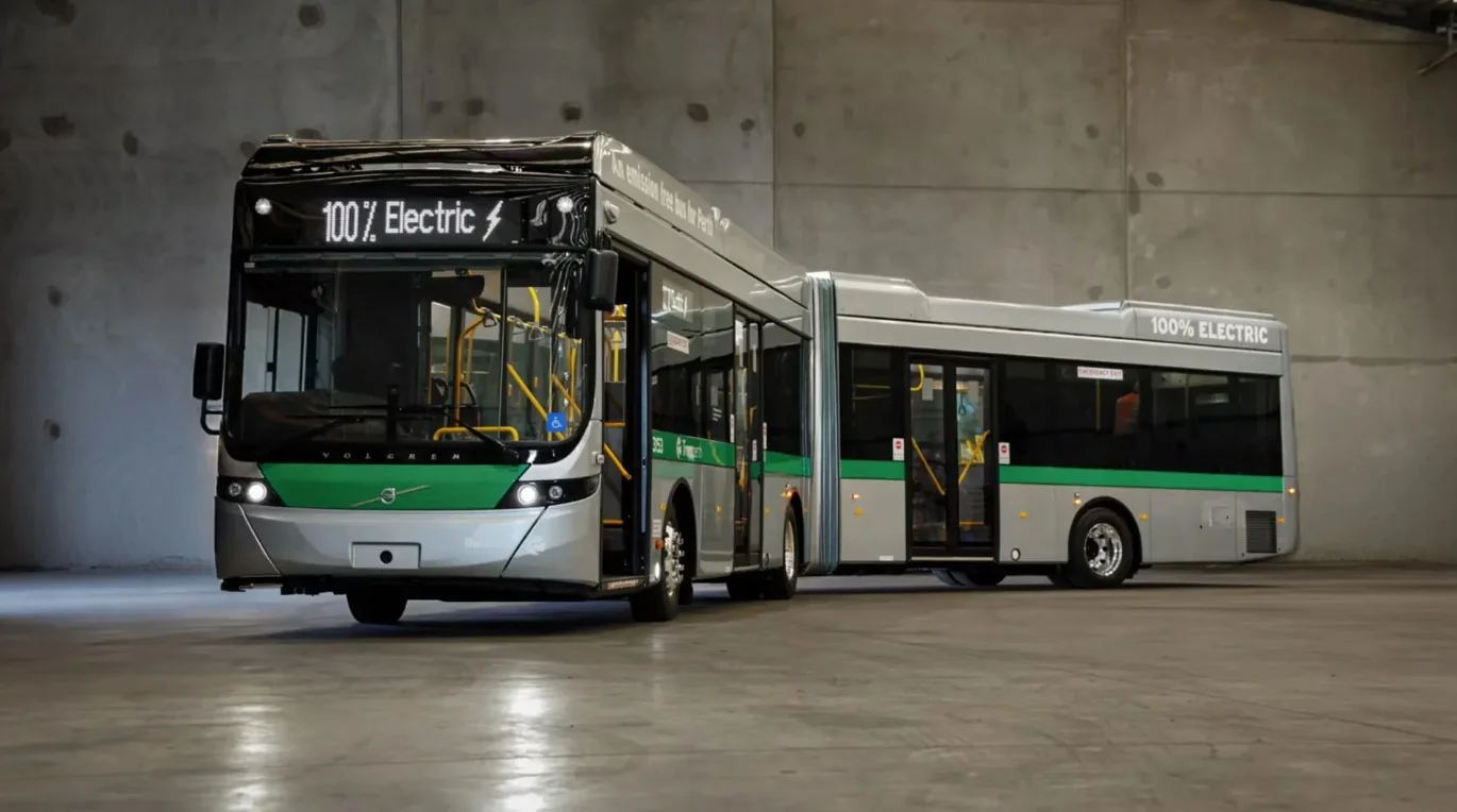 Перший зчленований електробус в Австралії отримав шасі Volvo BZL Перший зчленований електробус в Австралії отримав шасі Volvo BZL
