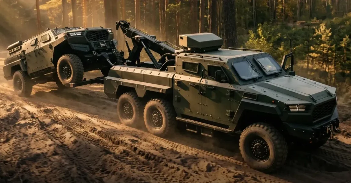 Міноборони кодифікувало броньований евакуаційний тягач Inguar-4 Міноборони кодифікувало броньований евакуаційний тягач Inguar-4