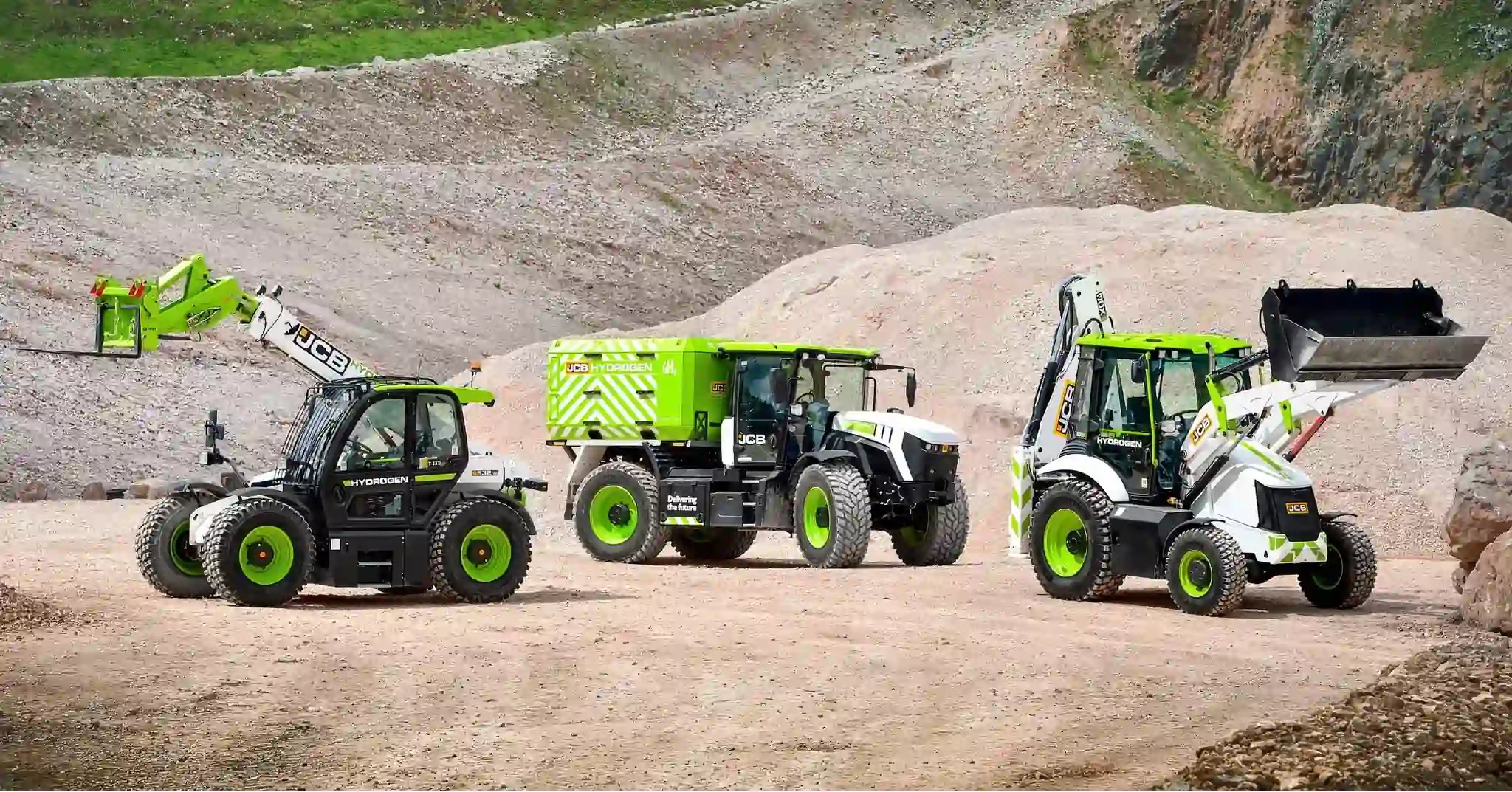 JCB представила перший мобільний заправник воднем