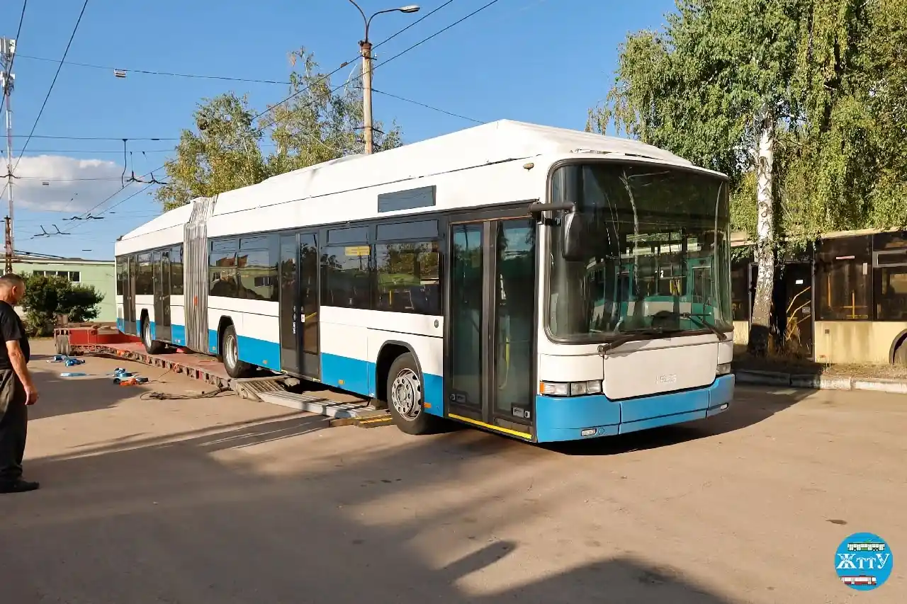 Житомир отримав чергову партію швейцарських тролейбусів