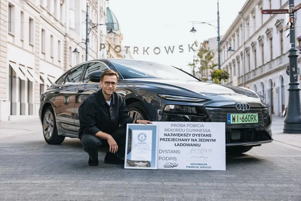Audi A6 e-tron встановила абсолютний рекорд запасу ходу Audi A6 e-tron встановила абсолютний рекорд запасу ходу
