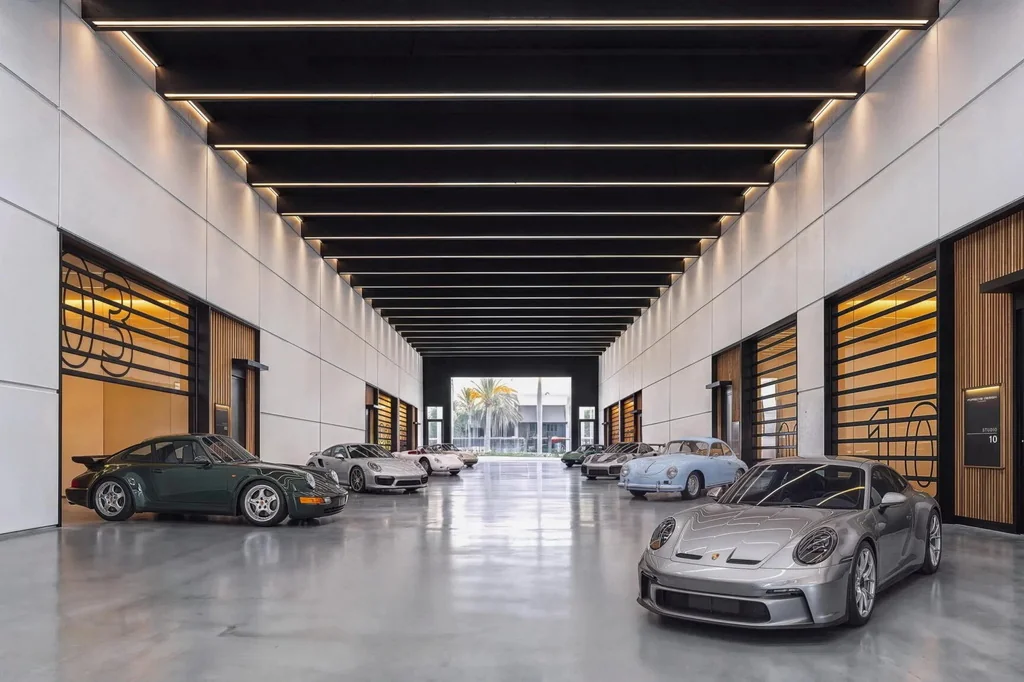 Porsche збудує розкішні житлові гаражі для мільйонерів Porsche збудує розкішні житлові гаражі для мільйонерів